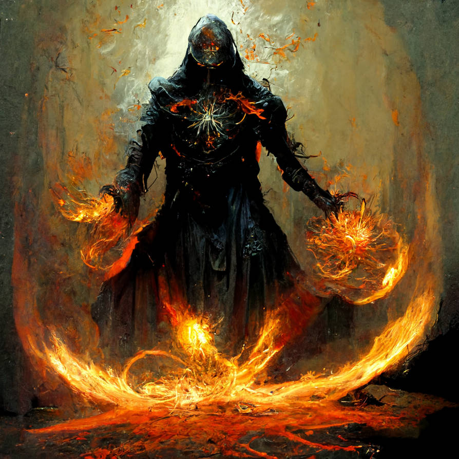 Rpg Pyromancer Pyromancer by NemesisWarfare on DeviantArt
