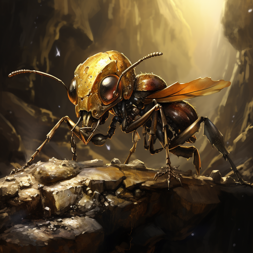 Gold-Digging Ant by BangBooDoragon on DeviantArt