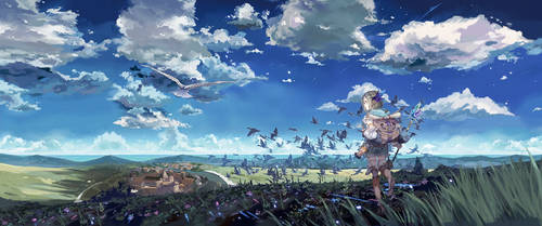 Atelier Firis - Wallpaper 3440x1440