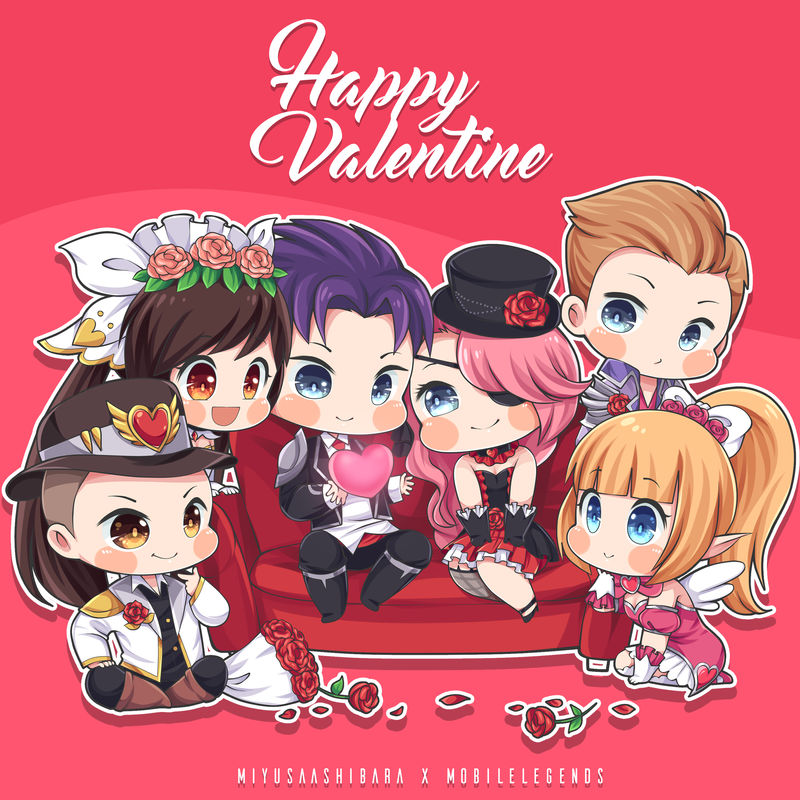 Mlbb Valentine by miyusaashibara on DeviantArt
