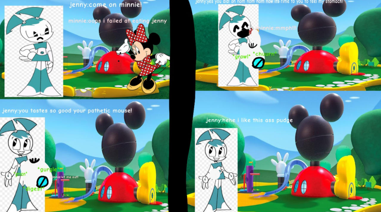 Minnie Deviantart Trouble with minnie mouse by jennyandamifan01 on DeviantArt