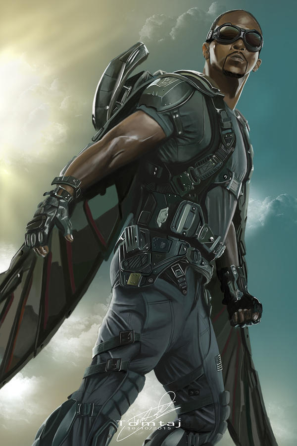Falcon #Captain America by Tomtaj1