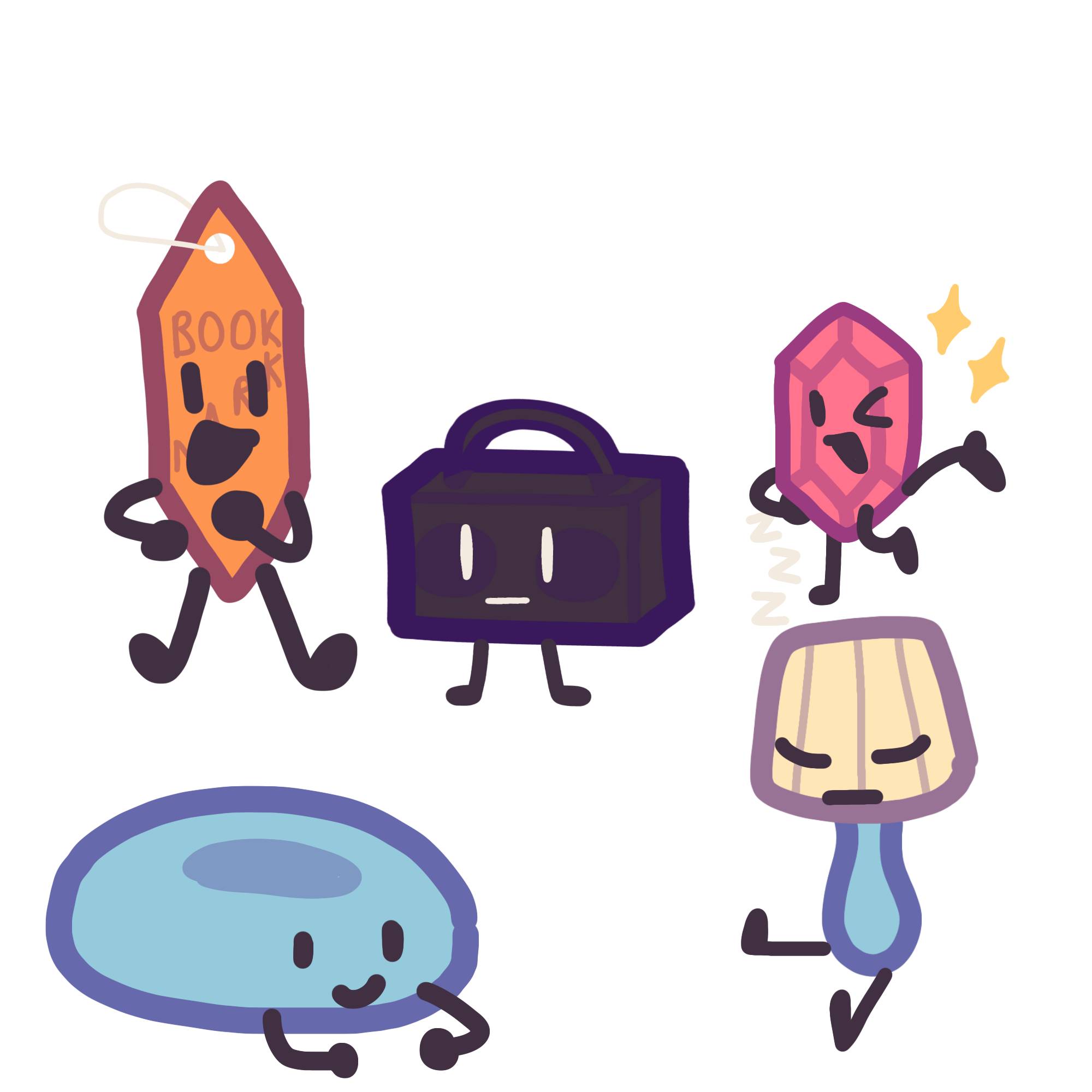 Object Characters! by DoodleTheWaffle on DeviantArt