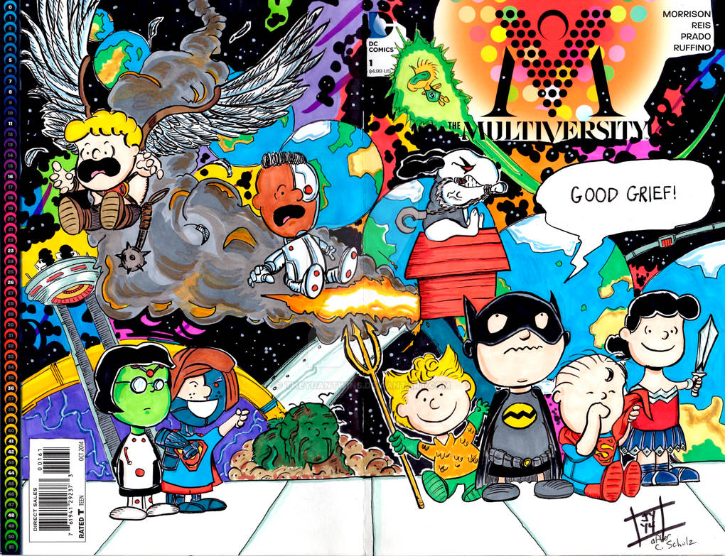 Multiversity DC Peanuts Sketch Cover by John Yuan