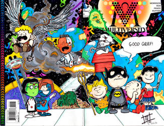 Multiversity DC Peanuts Sketch Cover by John Yuan