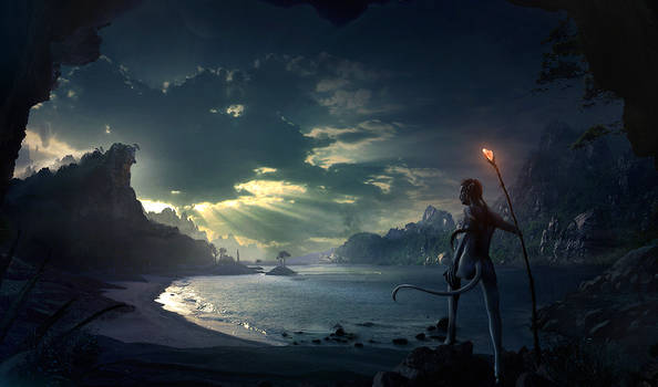 Avatar Fan-art Mattepainting