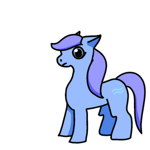 I tried to draw a pony