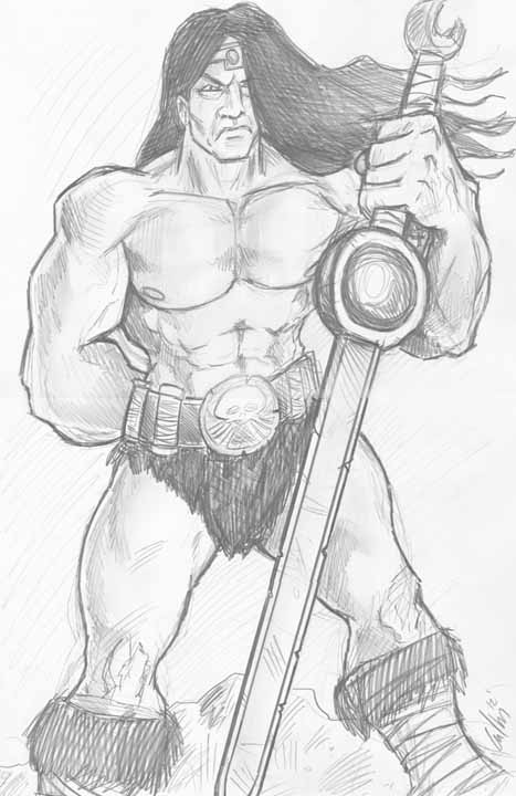 CONAN Pencil Warm Up