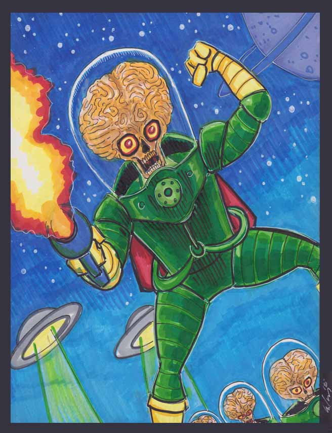 MARS ATTACKS Copic