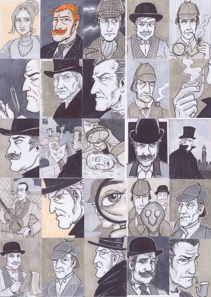 Sherlock Holmes Cards