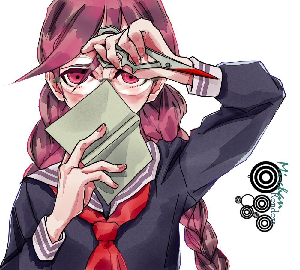 Touko Fukawa Dangan ronpa Render