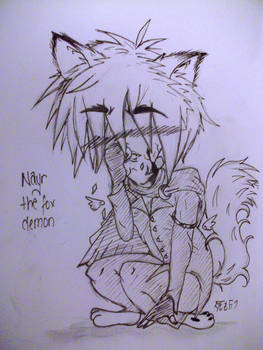 Nayr the fox demon