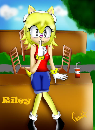 Riley The Hedgehog by Natti10 on DeviantArt