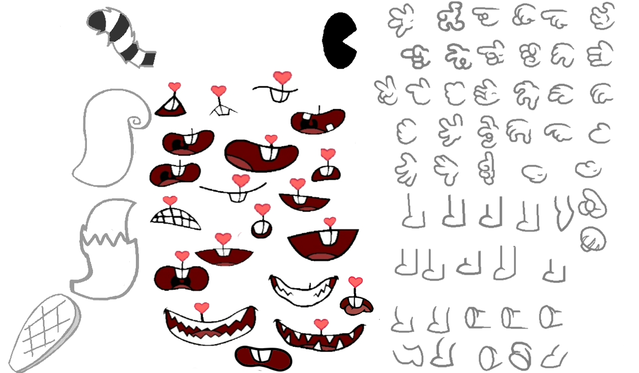 new HTF assets (page 2) by SylceonDrawsHTF on DeviantArt