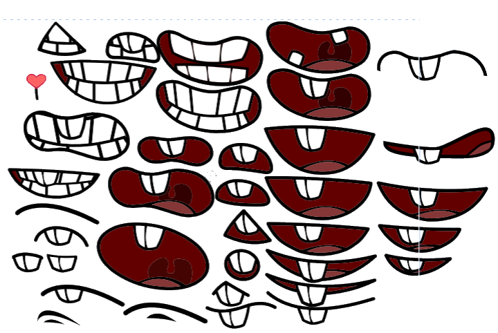 HTF mouth assets by SylceonDrawsHTF on DeviantArt