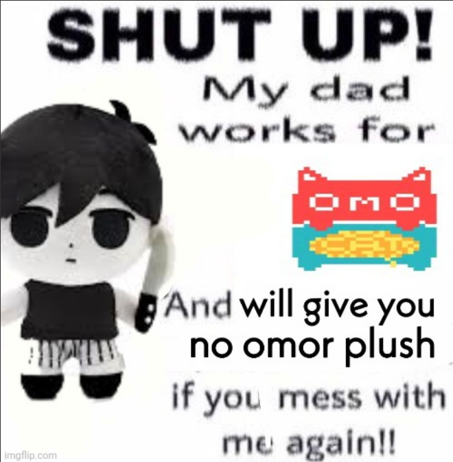 omori plush Blank Template - Imgflip