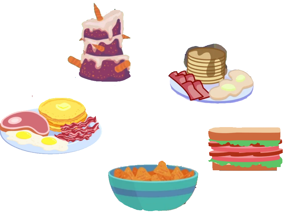 HTF snacks assets pack by AubyPlushProductions on DeviantArt