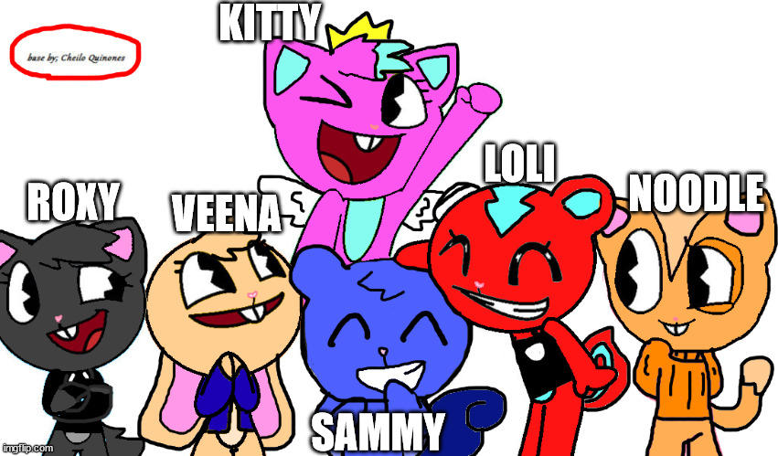 (OLD) my main htf ocs by Sylceon-HTF on DeviantArt