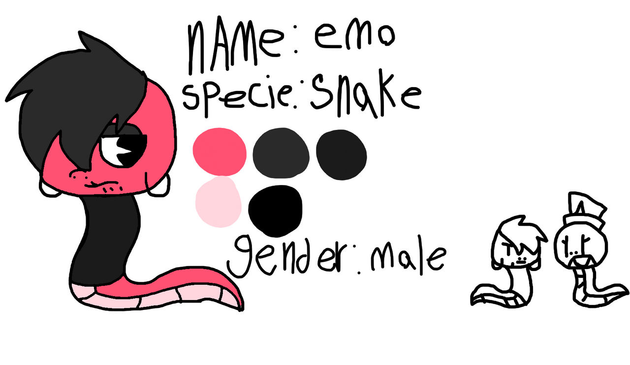 (RQ) emo the snake by Sylceon-HTF on DeviantArt