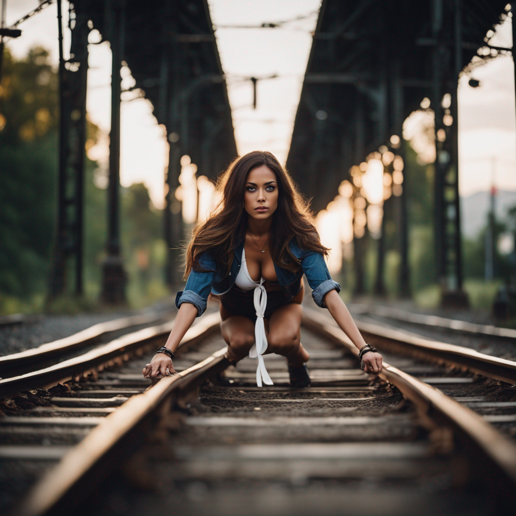 Damsel Tied To Tracks By FredFurkin On DeviantArt damsel-tied-to-tracks-by-fredfurkin-on-deviantart
