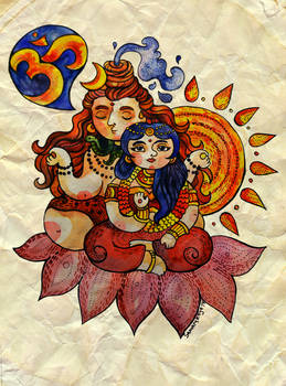 Shiva and Parvati