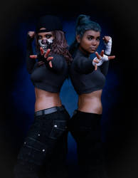 Wrestling OC: Da Hood Ninjaz 2022