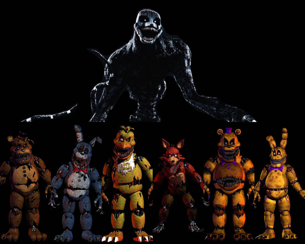 Distorted Anmitronics Demented Animatronics by SEATHIC on DeviantArt