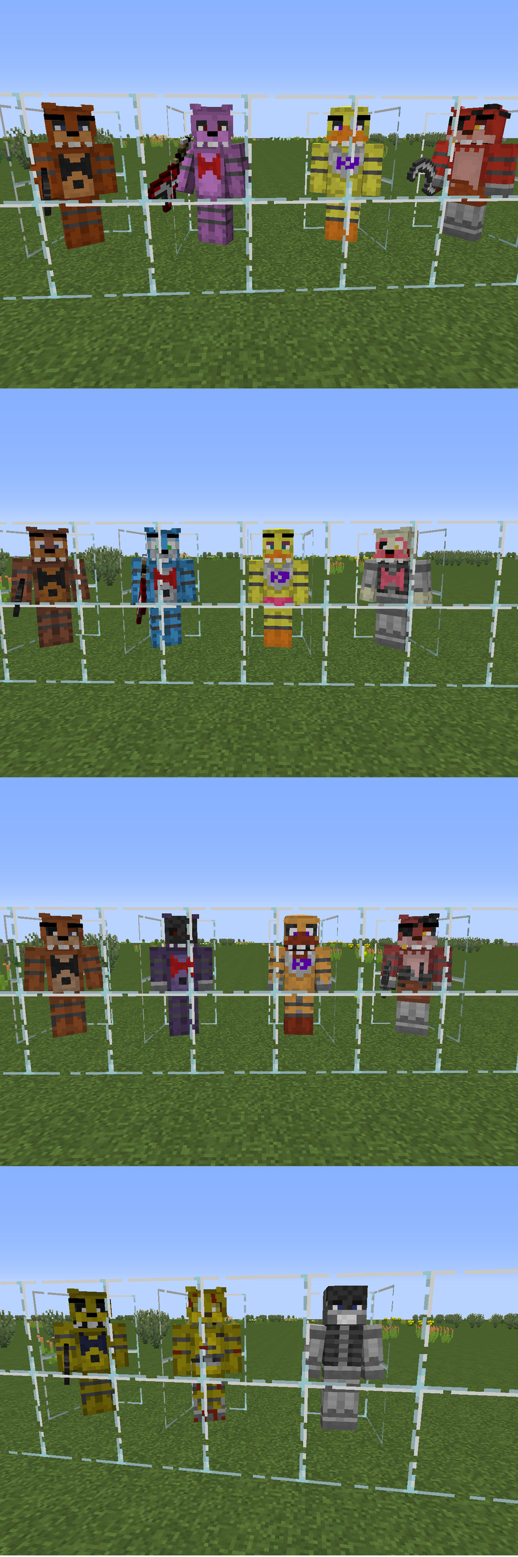 FNAF Skin Pack