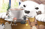 Welcome to Polar Bear Cafe! by ttururu