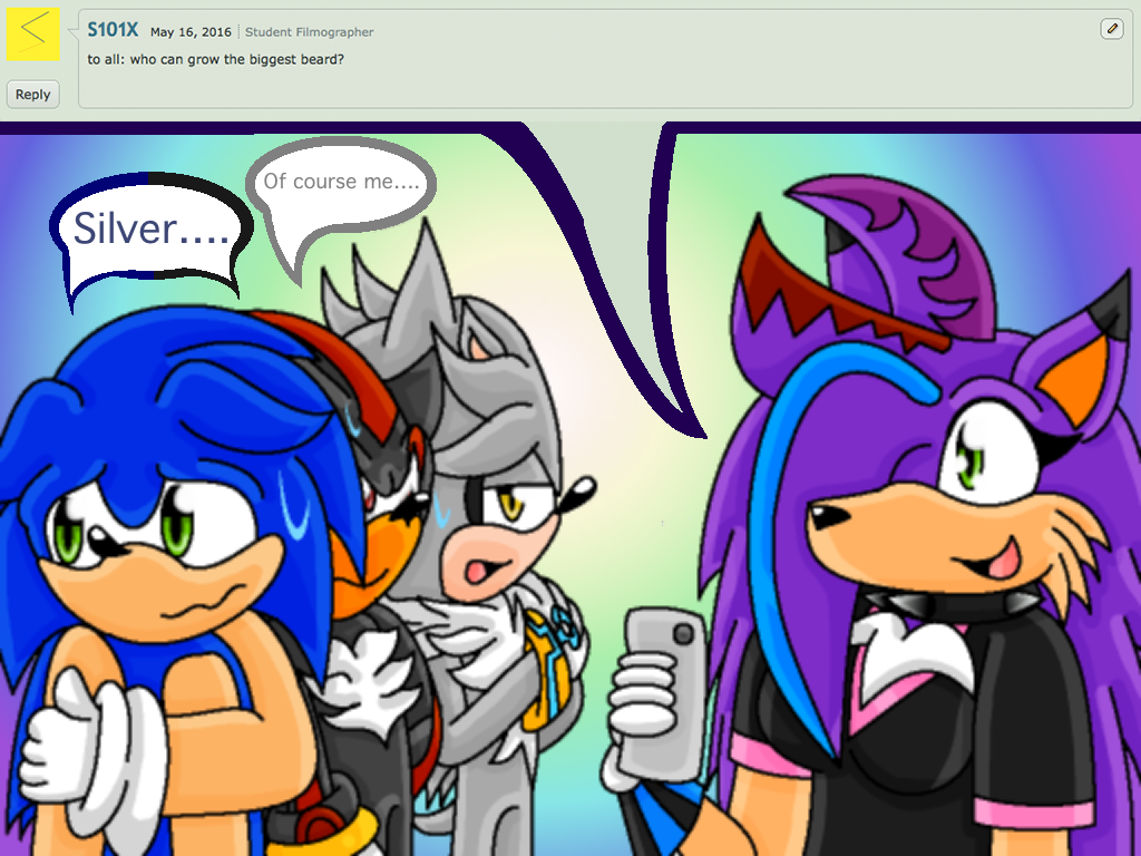 What if Sonic, Shadow, and Silver Joined As One by SuperSonicGod41