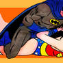 Wonder Woman Vs Batman By Silveragescribbler De9nj