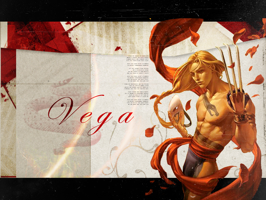 Here's Vega in Street Fighter 5