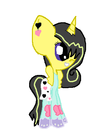 Me as a power pony princess dress a lot