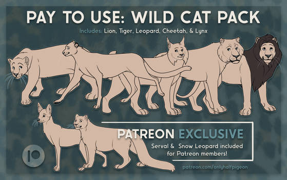 [P2U] Wild Cat Pack