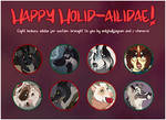 [AUCTION] Happy Holid-ailidaes!  Ends Tonight! by onlyhalfpigeon