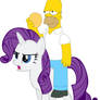 HOMER SIMPSON RIDING RARITY!?!?