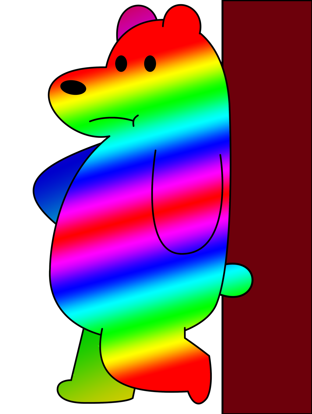 Rainbow bear by wildstar27 on DeviantArt