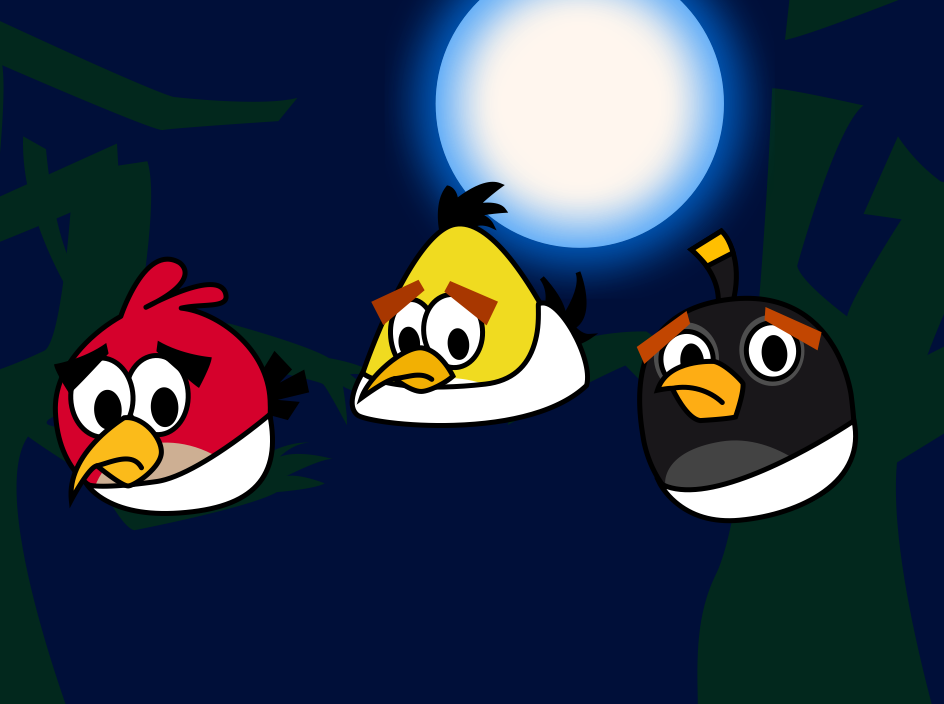 Angry Flying Angry Bird Flying