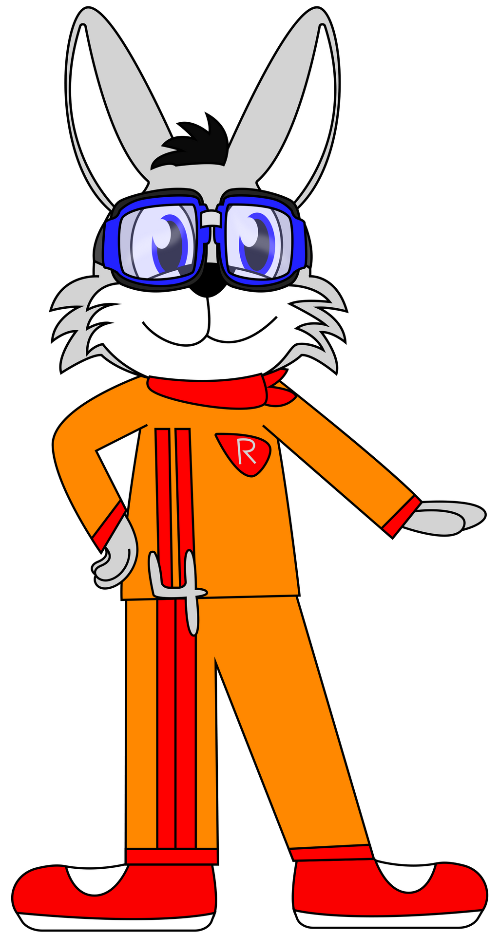 Blond Racer Rabbitears Racer Rabbit by wildstar27 on DeviantArt