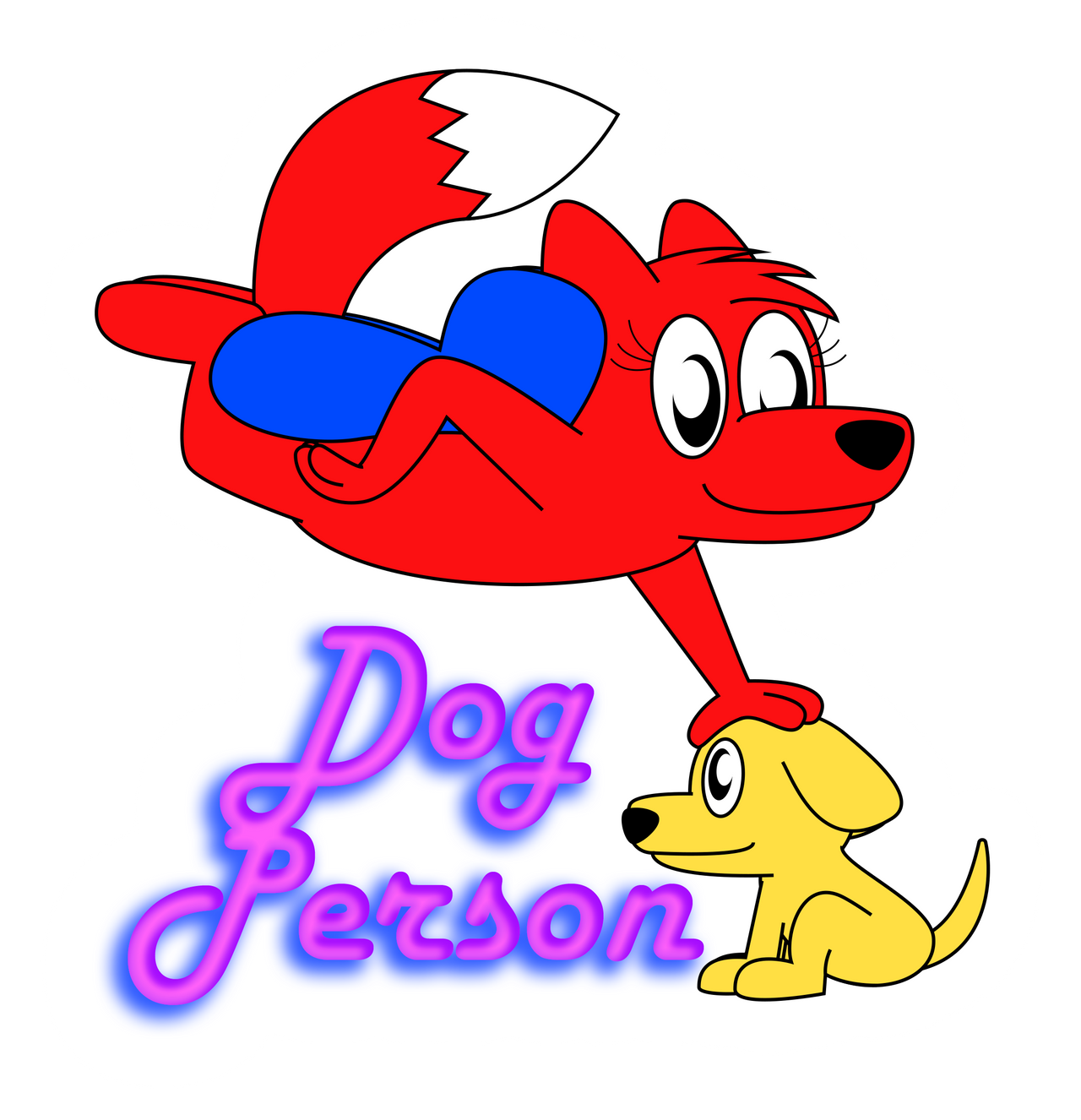 Dog Person Sticker by wildstar27 on DeviantArt
