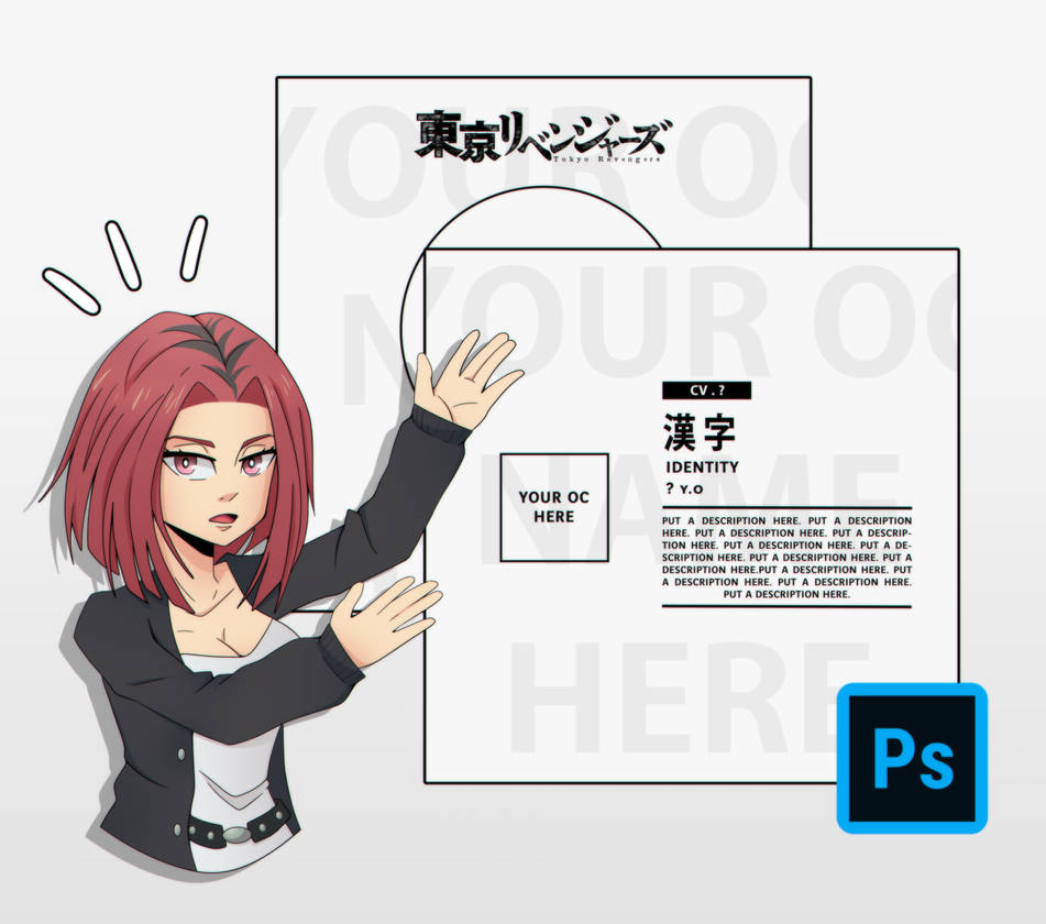 Tokyo Revengers Oc Template Printable Word Searches Images and Photos