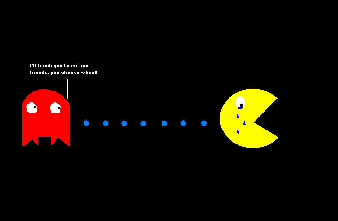 Sorry Pacman the death of pacman by Lassenmealone on DeviantArt
