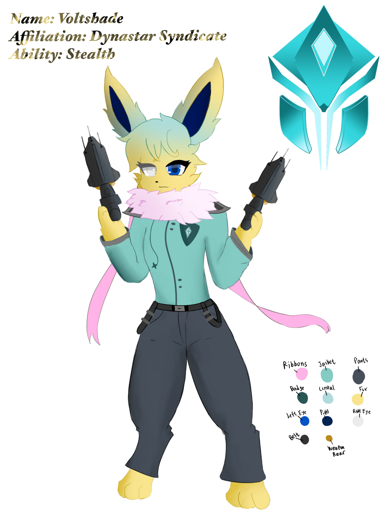 Fall Volt Cryptic Fall- Voltshade Character Reference Sheet by Novaltalicrose on ...
