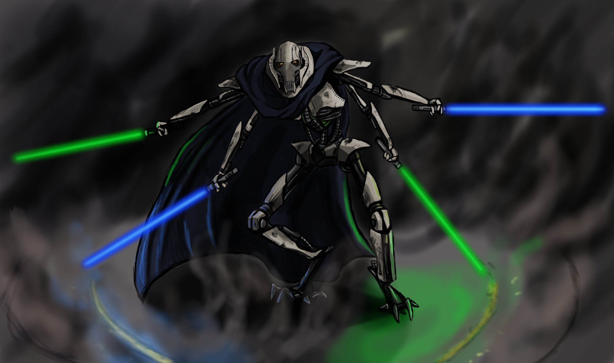 General Grievous by Heinaevaara on DeviantArt