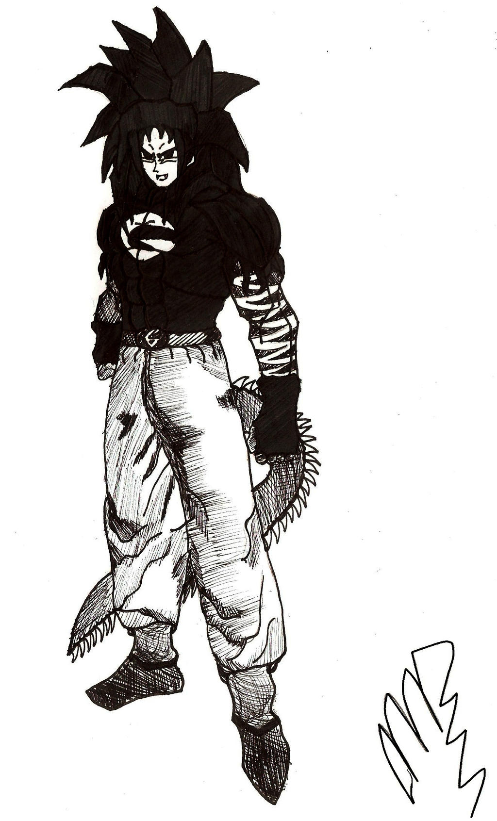 picture Gangster Goku gangster goku by nine tailedgodzilla on