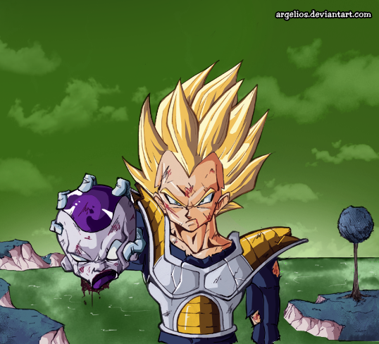 Universe 13: Vegeta kills Freezer