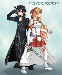 Asuna and Kirito