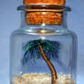 Palm in a Bottle *Sold*