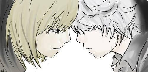 Near and Mello-Death note.