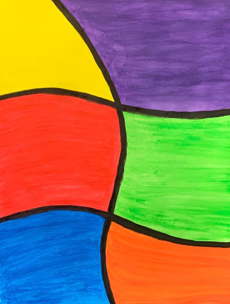 A Pattern Of Primary Colors by jonstallion on DeviantArt